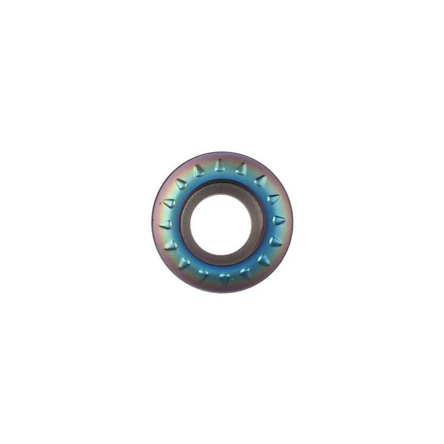 RPMT1003MOE-JS SK816 آلة خرط تعمل بالتحكم الرقمي بواسطة الحاسوب أدوات RPMT10T3MOE-JS SK816 كربيد قاطعة المطحنة R5 تصلب شفرات من الفولاذ تحول أدوات