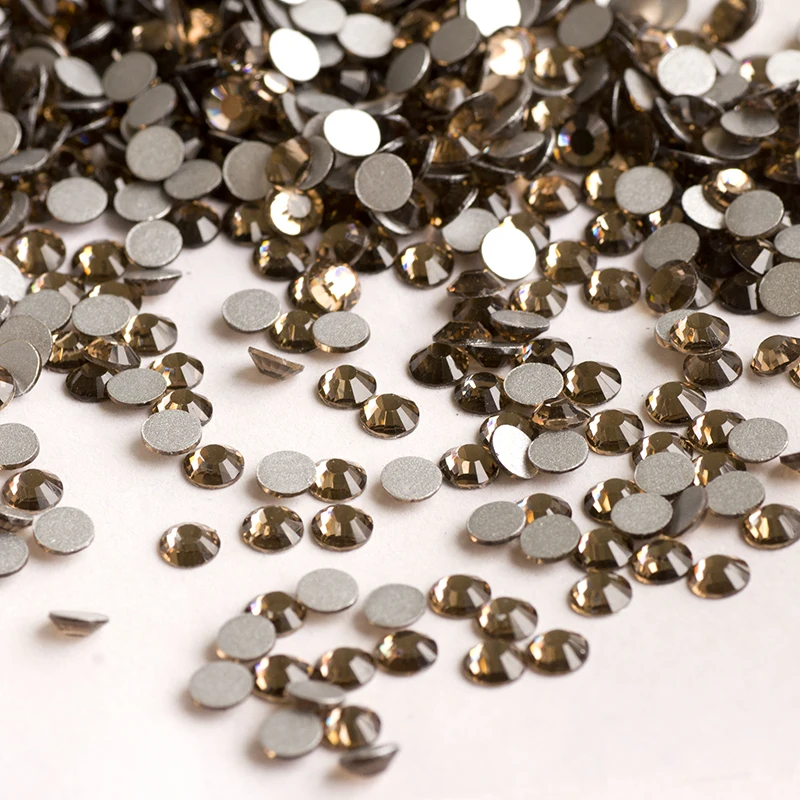 Glitzer Kristall AB Multi Strasssteine SS3 SS16 SS20 Nicht Heißklebbare Flache Strasssteine für Stoff, Kleidung, Nagelkunst und Dekorationen – Detail 10