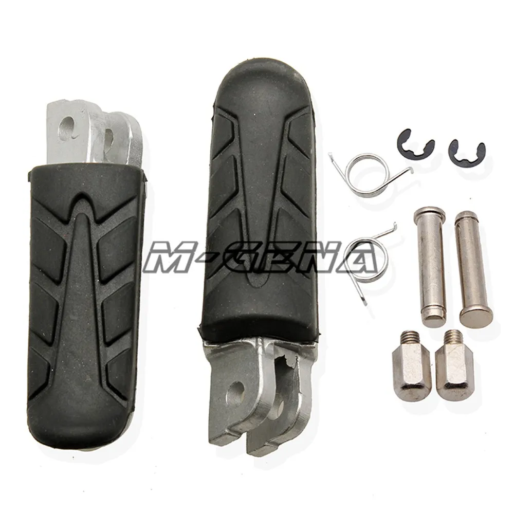 Motorcycle Front Footrests Foot pegs For Honda XL 125 V1/V2/V3 VARADERO 2001-2003 V4/V5 2004-2005 CB 250  VFR1200 VT250 VTR250