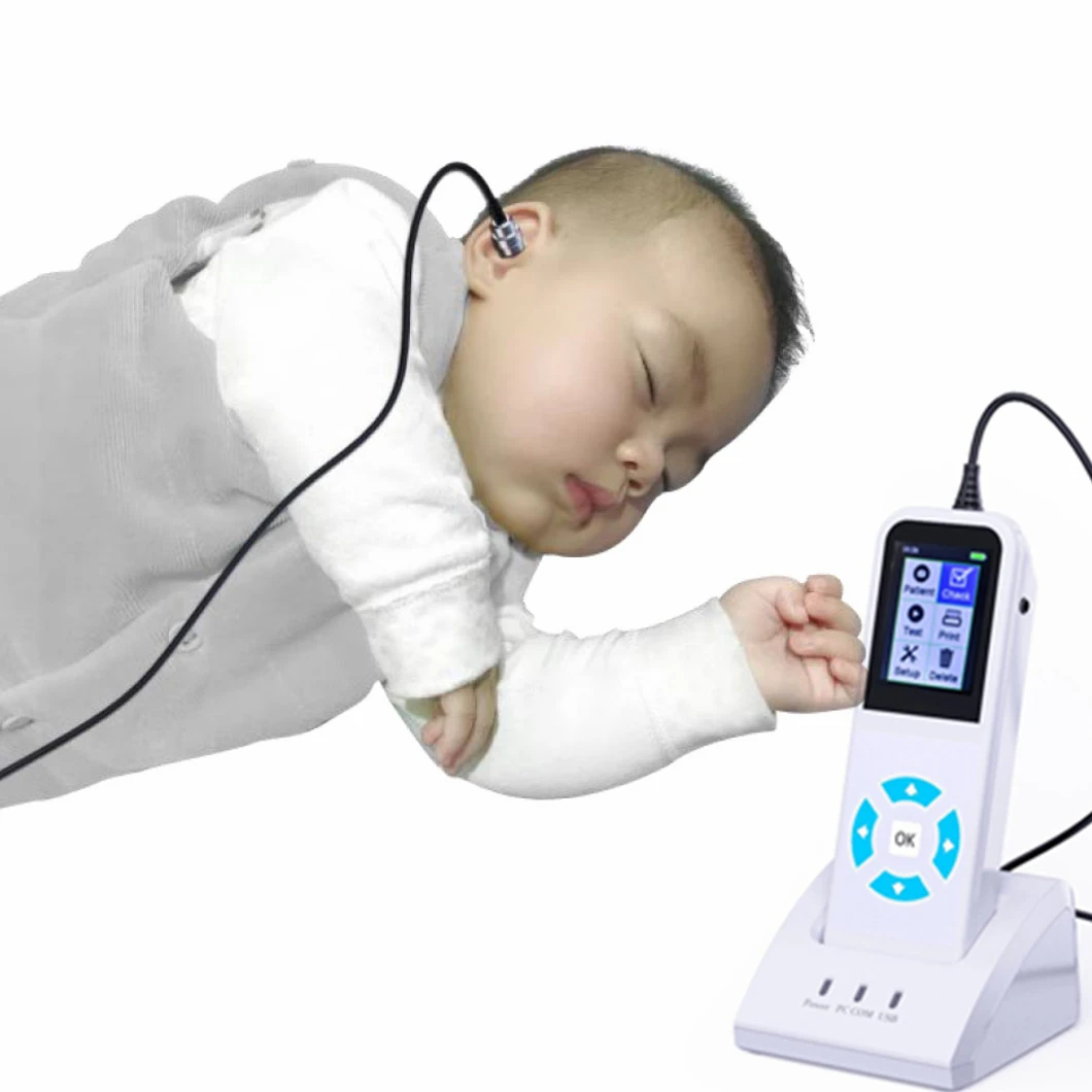 Portable Digital Newborn Children TEOAE DPOAE Oae Hearing Screener Instrument