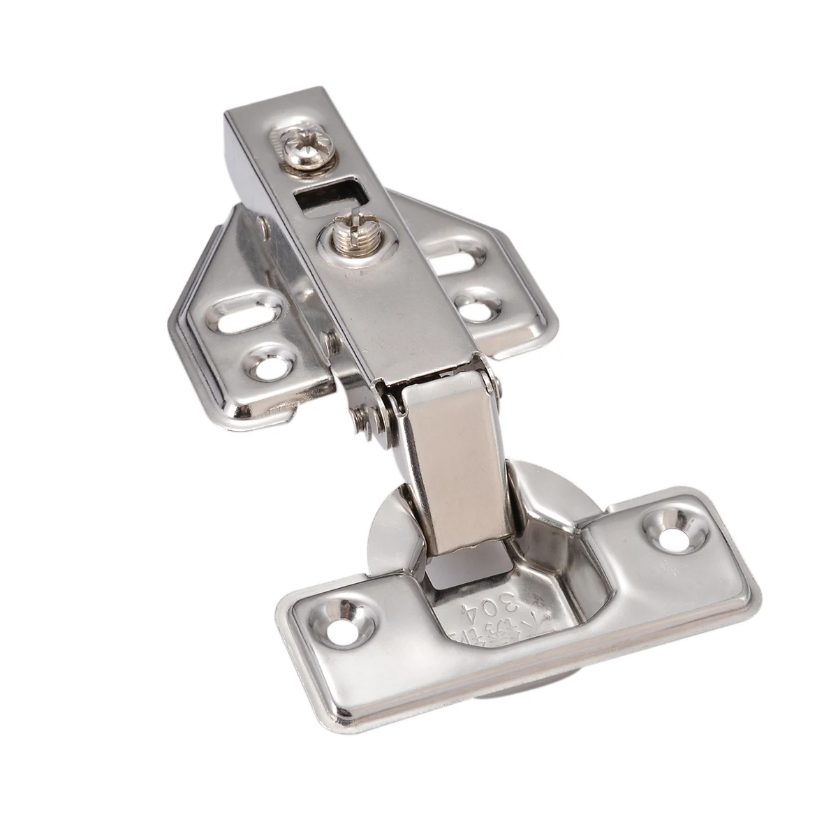 Safety Door Hydraulic Hinges Door Soft Close Full Overlay Hinge Plate Damper Buffer for Kitchen Cabinet Cupboard