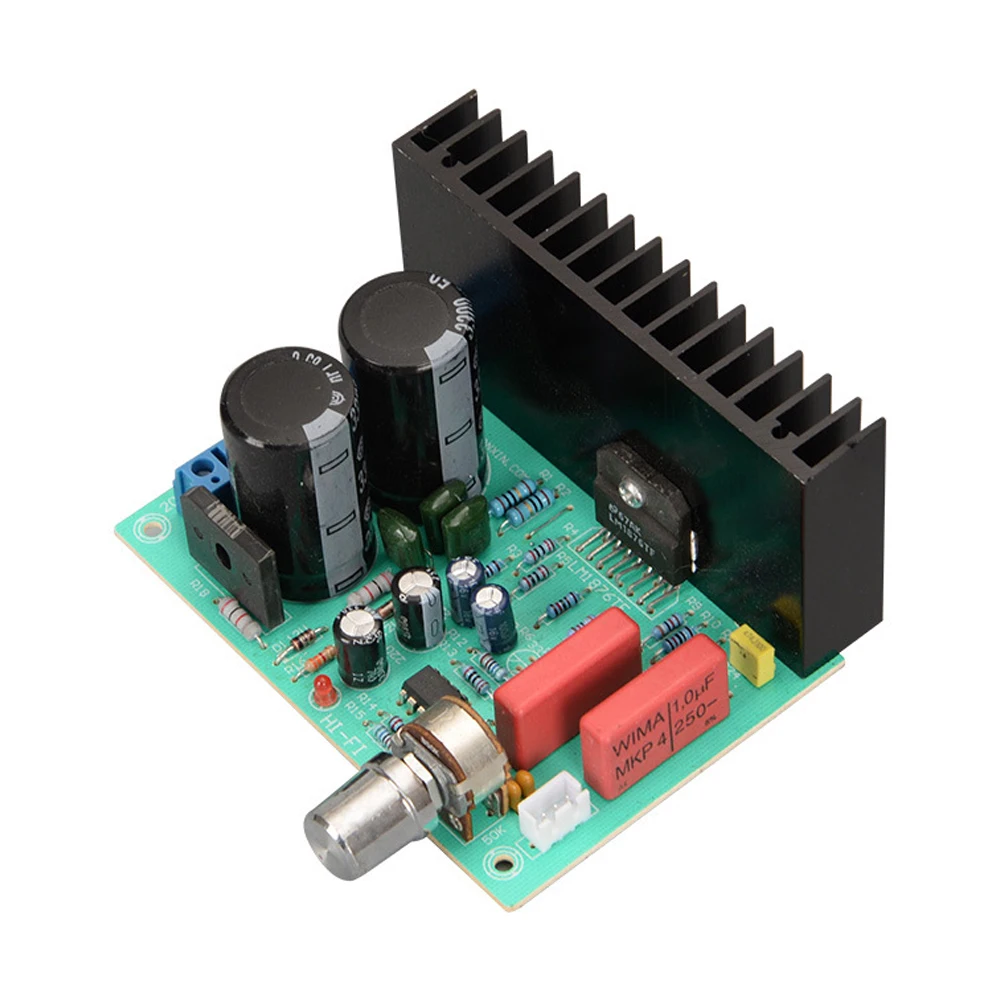 HIFI Power Amplifier Board, LM1876 2.0, Estéreo, DE