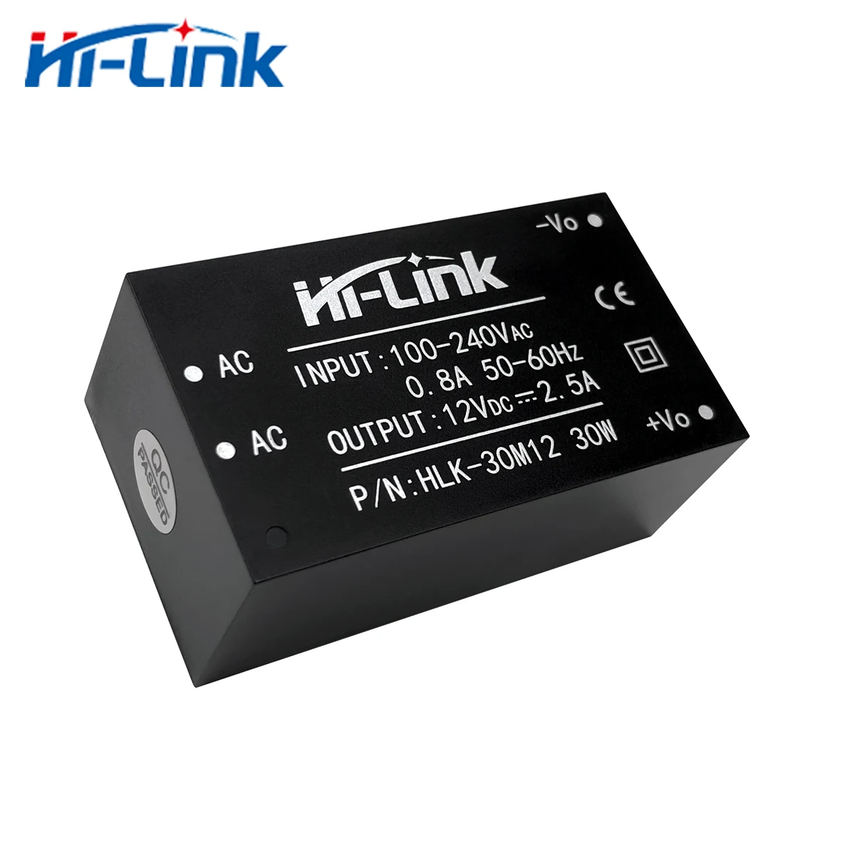 Free shipping new Hi-Link 220V 5V/9V/12V/15V 30W  AC DC isolated switching step down power supply module AC DC converter