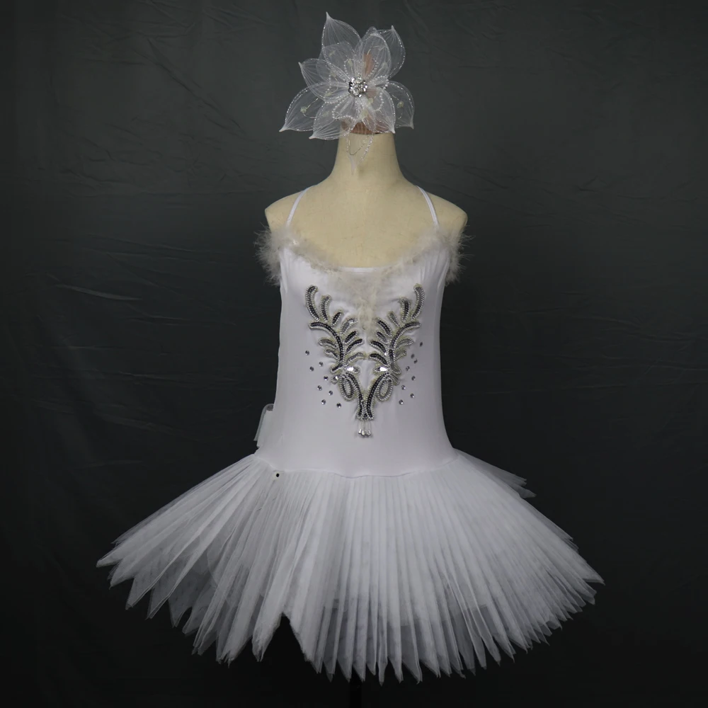 Luminoso ballet cisne lago led tutu véu traje adulto led ballet saia puff branco clássico led ballet saia vestido