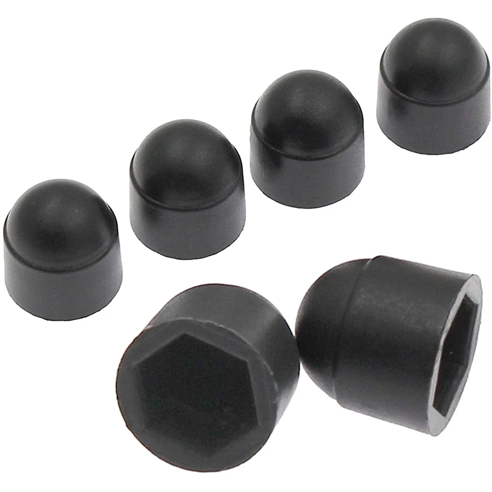 50 pieces in bag M4 M5 M6 M8 M10 M12 Bolt Nut Dome Protective Cap Cover Exposed Hexagonal Plastic