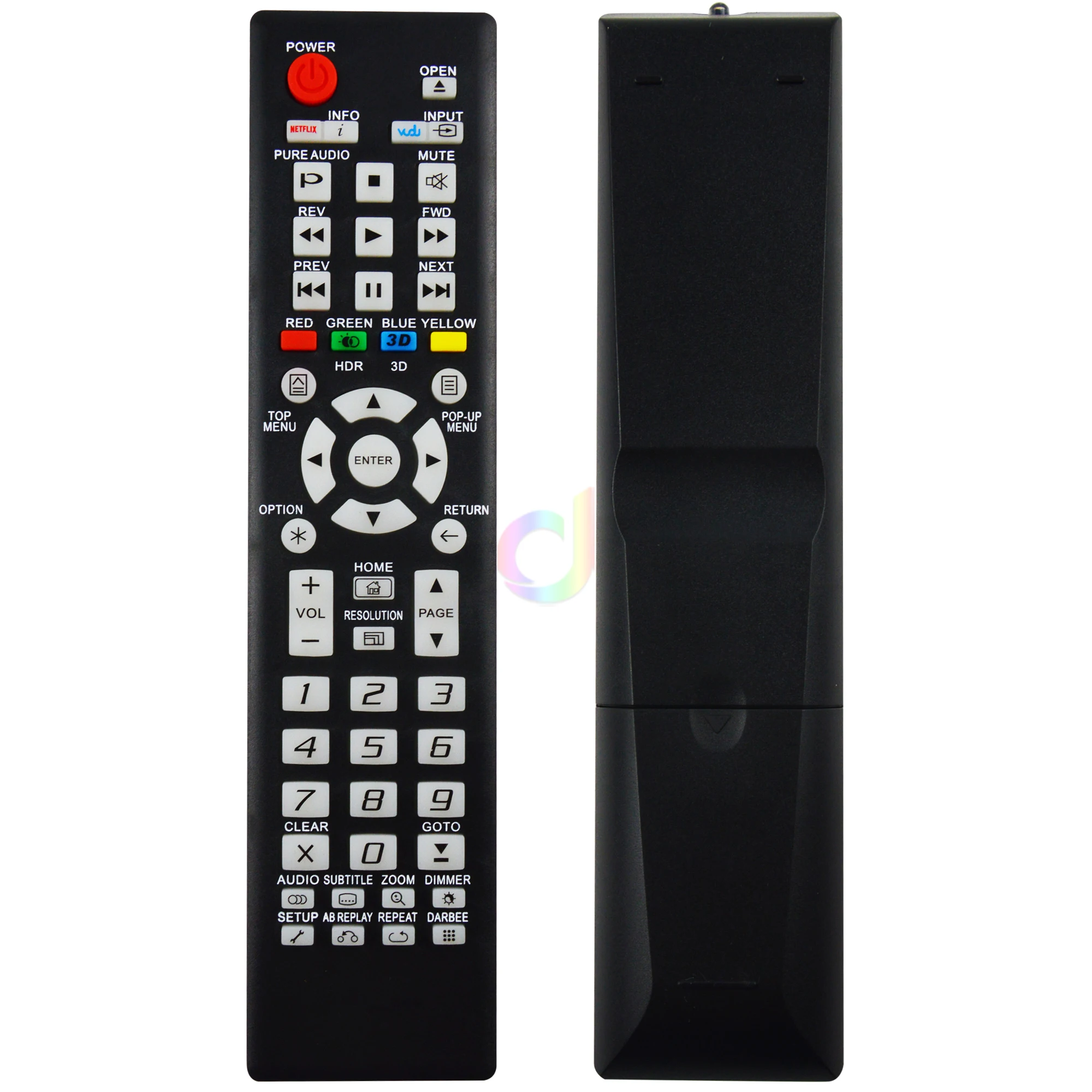 

Remote Control for Oppo BDP-80 BDP-83 3D Blu-ray BD DVD Disc Player