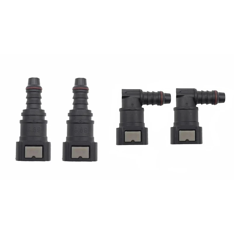 

9,89 ID8 изогнутая топливная линия быстрый соединитель, трубка крепежа мочевины фитинги газовый фильтр фитинги