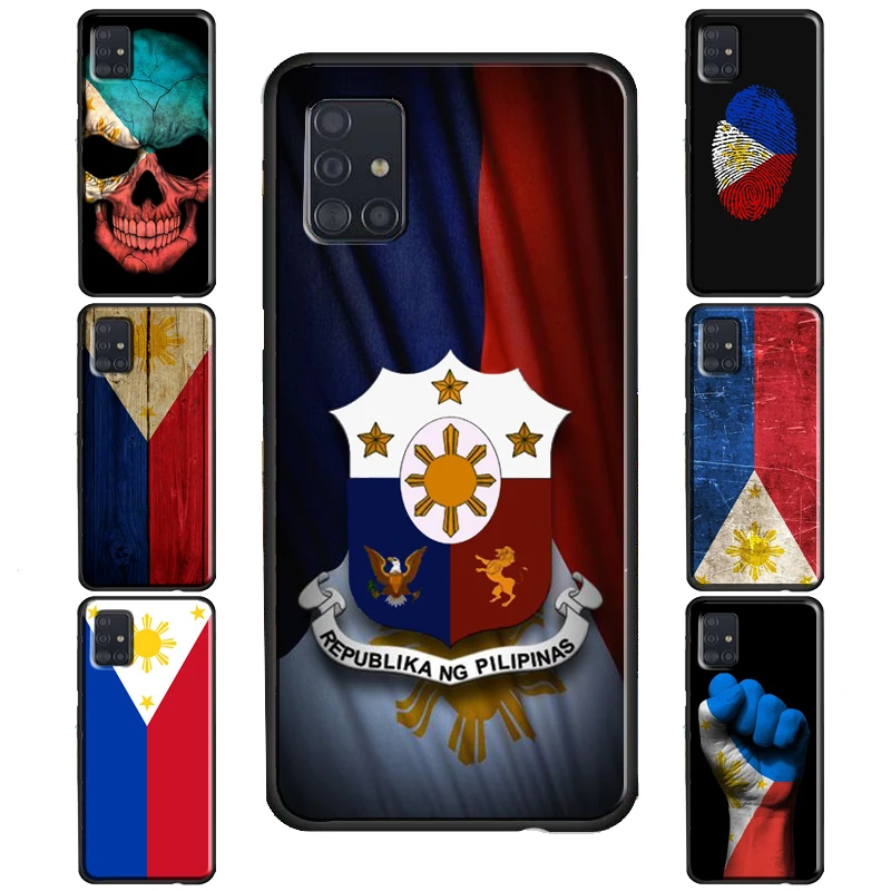 Philippines Flag Case For Samsung Galaxy S20 FE S22 S21 Ultra S8 S9 S10 Note 10 Plus S10e Note 20 Ultra