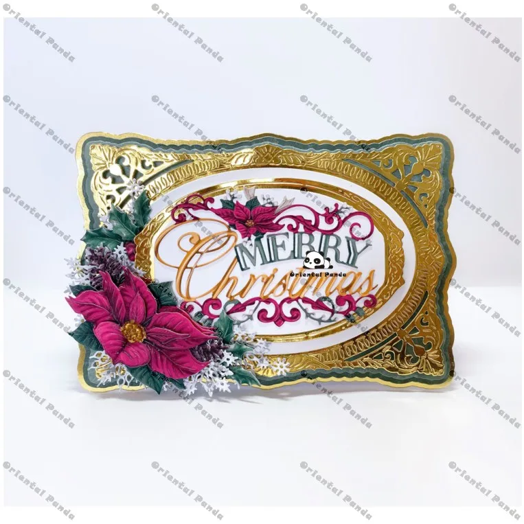 New Dies 2020 Merry Christmas Metal Cutting Dies diy Dies photo album cutting dies Scrapbooking Stencil Die Cuts Card Making - Image 2