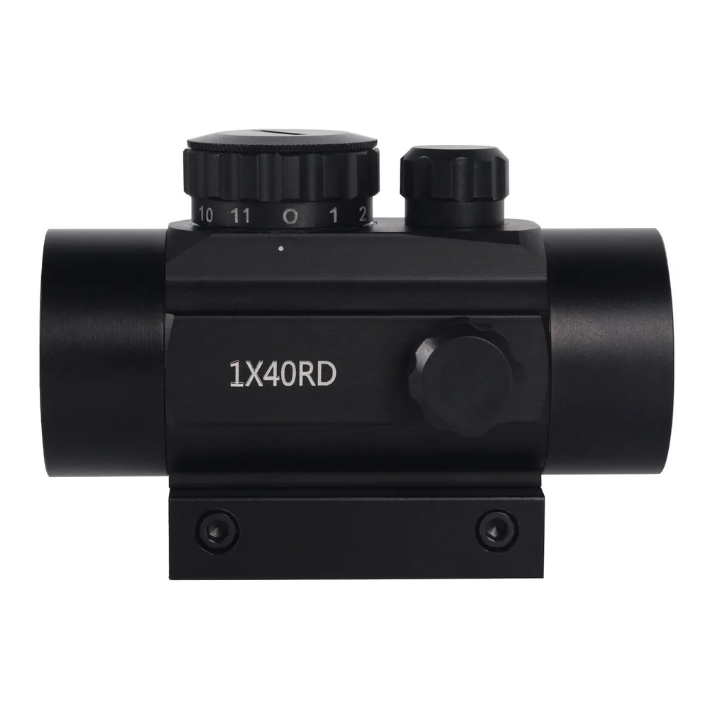 Optical Red Dot Sight 1X40RD 11/20Mm Mount Riflescope Aim Punt Collimator Rifle Scope Hunting Gun Accessories Equipment