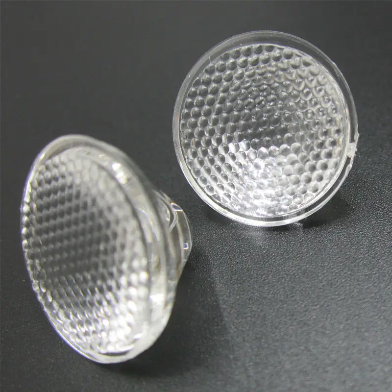 20mm Optical PMMA LED Lens 5/8/10/15/30/45/60 Degree Reflector Collimator For 1W 3W 5W LED Light Lamp Bulb DIY