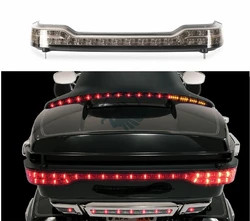 King Tour Pak Pack Trunk Top Box Rear LED Turn Signal Light for Harley Touring 2014 Up CVO Road King Street Tri Ultra Glide