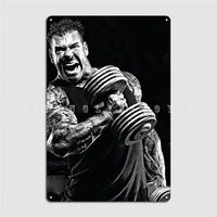 Rich Piana Poster Metal Plaque Club Party Bar Cave Personalized Mural Painting Tin Sign Poster