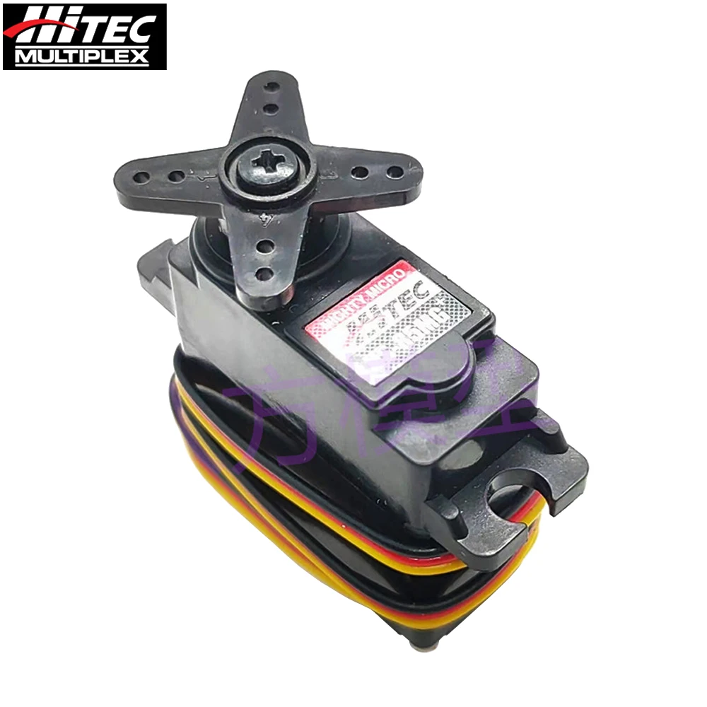 Hitec HS-85MG+ HS85MG 4.8-6.0V 3.5kg Metal Ball Gearing 3 Pole Brush Analog Servo For Glow Electric Airplanes Heli’s Sail Planes