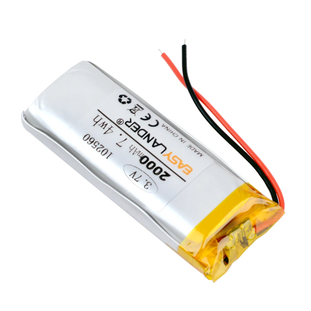 3.7V 2000mAh 102560 akumulator litowo-polimerowy akumulator litowo-jonowy do E-book power bank DIY Tablet PC