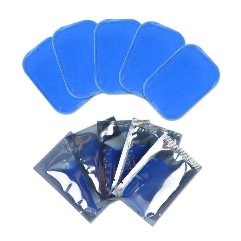 

100pcs ABS Trainer Gel Pads For EMS Abdominal Stickers Hydrogel Hip Abdomen Muscle Stimulator Slimming Massage Replacement Patch