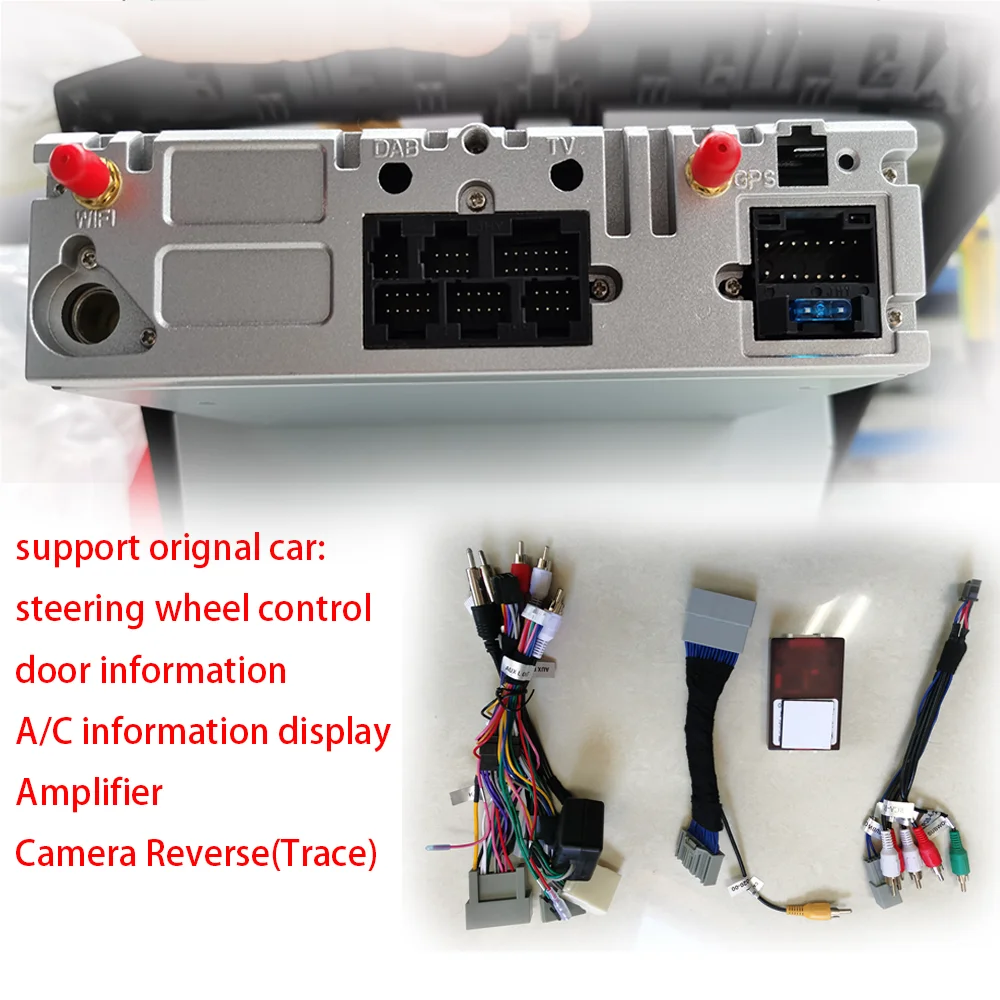 Android 10.0 car dvd player NO-2din auto-radio gps navegador 5D honda-civic 7 hatch-back ek central multimedia carplay