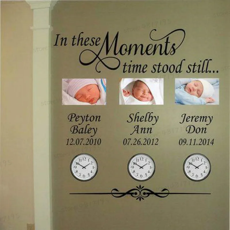 Custom Names Wall Stickers 