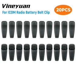 20 piezas BP-265 BP-264 Clip para cinturón de batería para ICOM IC-F4002 IC-F3003 IC-F4003 IC-T70A IC-T70E IC-V80 IC-U80 IC-V80E Walkie Talkies