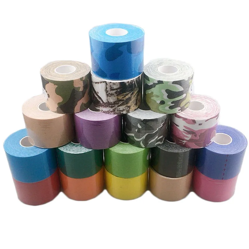 2.5/3.8/5/7.5 cm*5 m Cotton Self Adhesive Sport Tape Muscle Joint Physiotherapy Kinesiology Tape Elastic Bandage kinesiologico