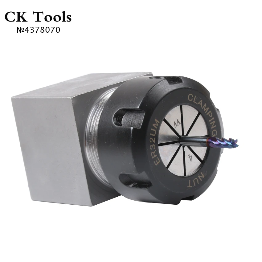 new good square ER32 ER25 ER40 chuck block hard steel hex ER spring chuck seat CNC lathe engraving and cutting machine