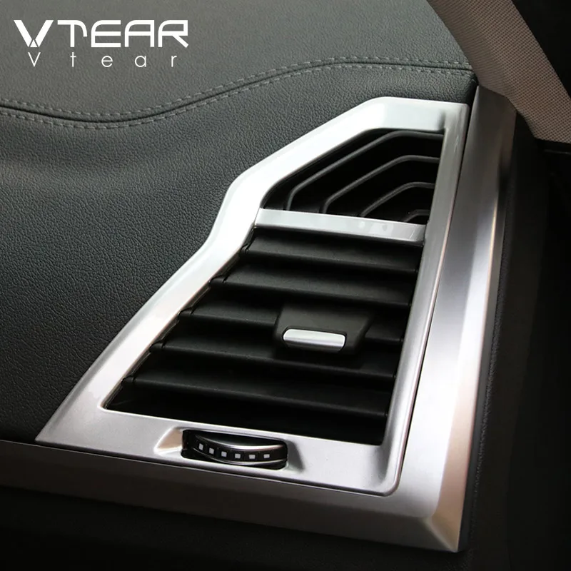 Vtear الجبهة منفذ الهواء غطاء الملحقات الداخلية التفاصيل الديكور تقليم لوحة سيارة أجزاء ملصقات السيارات لسيارات BMW X3 G01 2021 #5