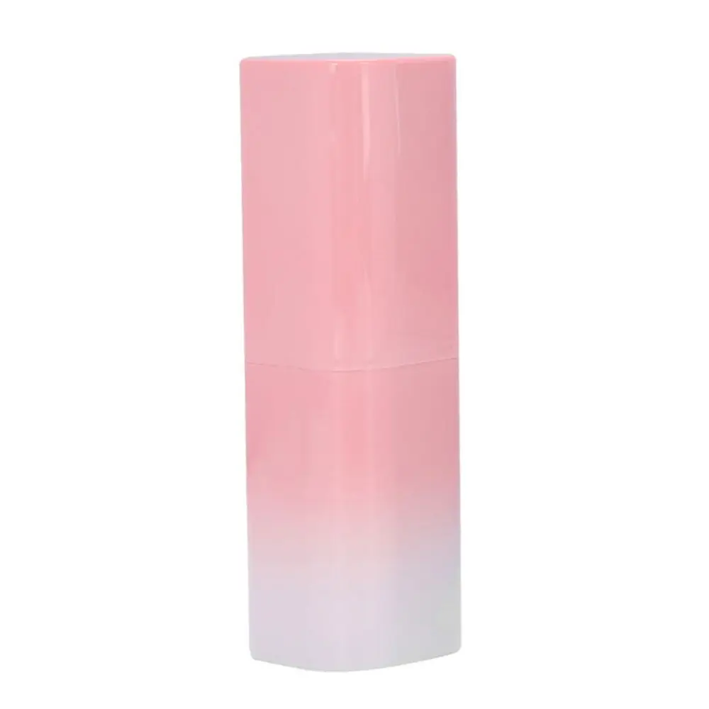 Fashion Gradient color Creative Cosmetic Container Empty Lipstick Tube Empty Refillable Bottles DIY Lip Balm Lip Balm Tube