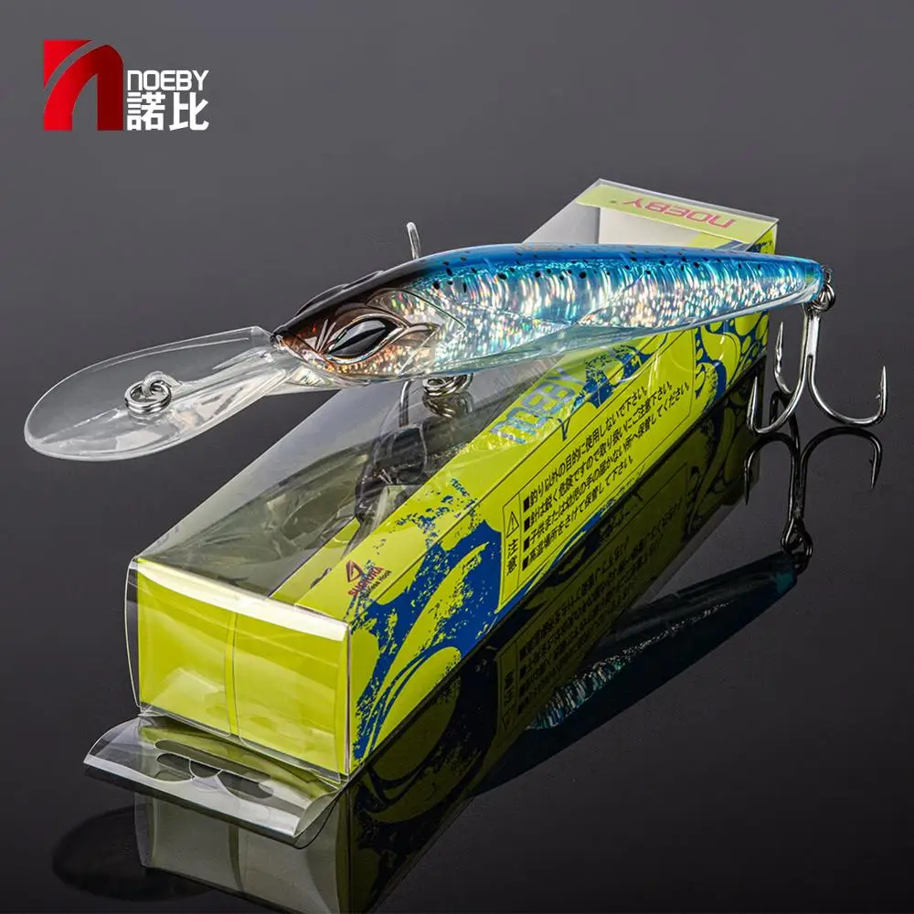 Noeby Minnow Trolling 18cm/90g – Señuelo sinking para atún GT - imagen 5