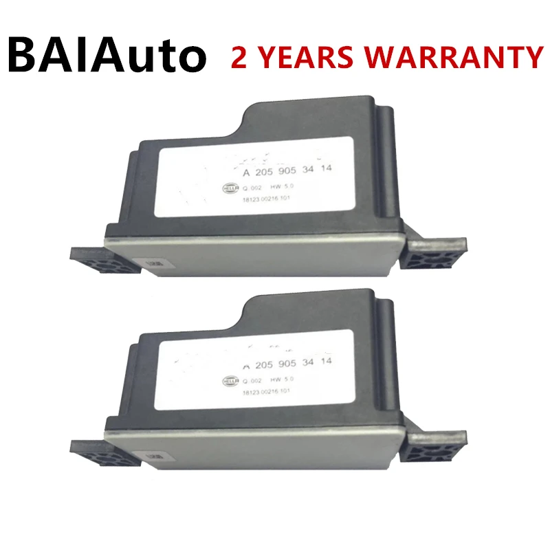 

2PCS Voltage Converter Module Auxiliary Battery Kit For Mercedes Benz C Class 205 E W205 W213 CE GLC A205 905 3414 2059053414