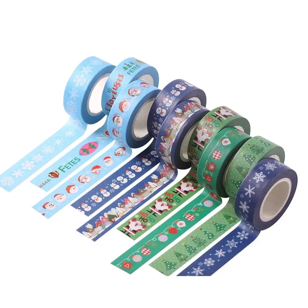 Plakboek Tape Sticker Studenten Briefpapier Kantoor Plakband Decoratief Tape Plakband Plakband Kerstband