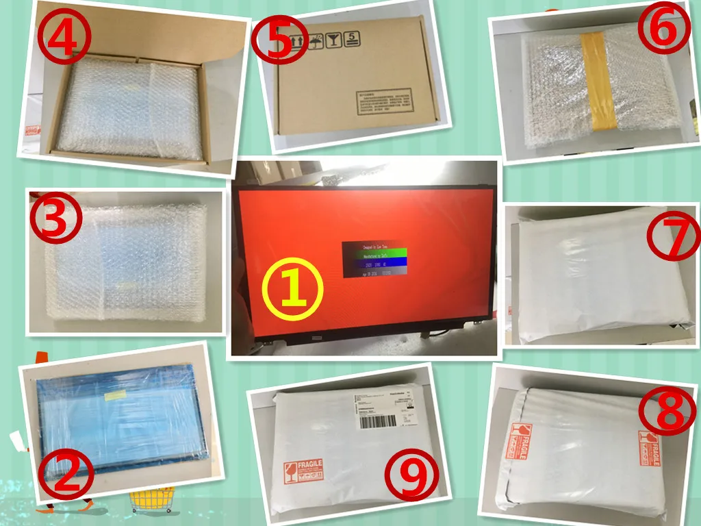 العلامة التجارية الجديدة A1465 LCD لماك بوك اير 11 "A1370 LCD لوحة زجاج B116XW0 V.0 / LTH116AT01 B116XW05 2010-2015 Year