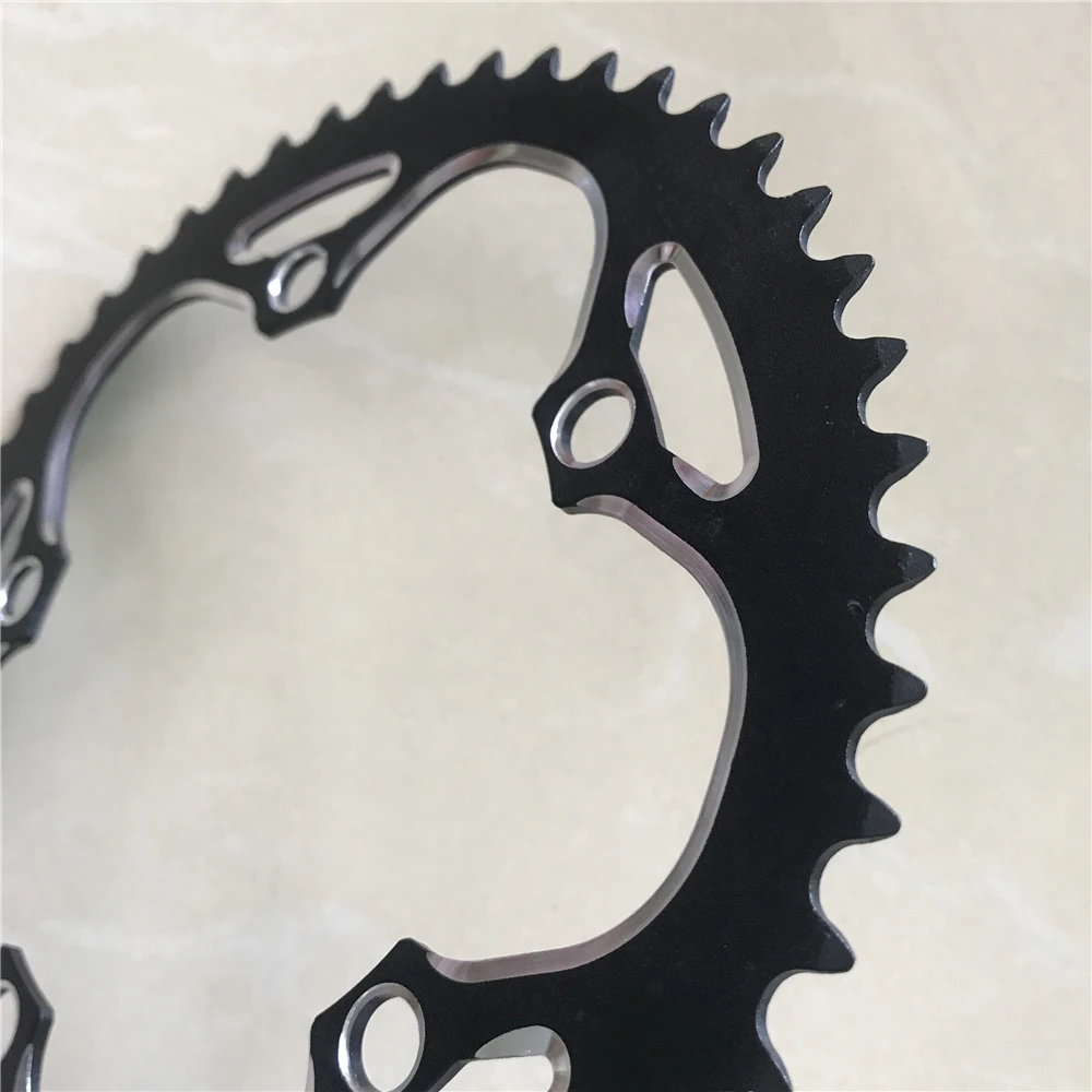 Folding Bike Chainring 130 BCD 38T 39T 40T 42T 44T 46T 48T 50T 52T 53T 56T Road Bicycle Part Chainwheel 3/32\