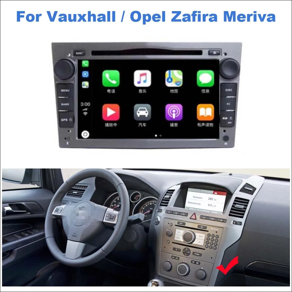 

Car Radio 2Din Android GPS For Vauxhall / For Opel Zafira B Meriva 2002~2012 Stereo DVD Carplay Palyer Multimedia Navigation