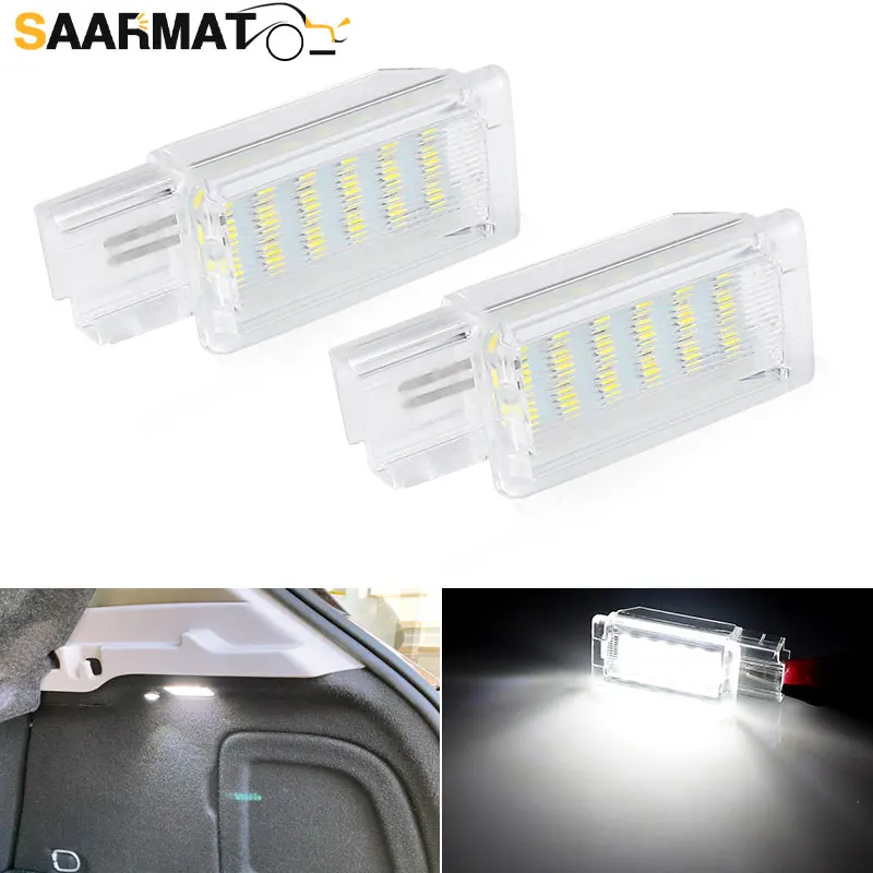 2XLED Bagageruimte Licht Kofferbak Lamp Voor Chevrolet Camaro Corvette Cruze Opel Astra Cadillac ATS CT6 SRX XTS Buick