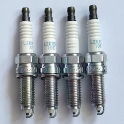 4PCS LZKR6B 10E 18855-10060 Auto Ignition Spark Plug For KIA 2012 2017 Rio Pride For HYUNDAI I30 ELANTRA LZKR6B10E