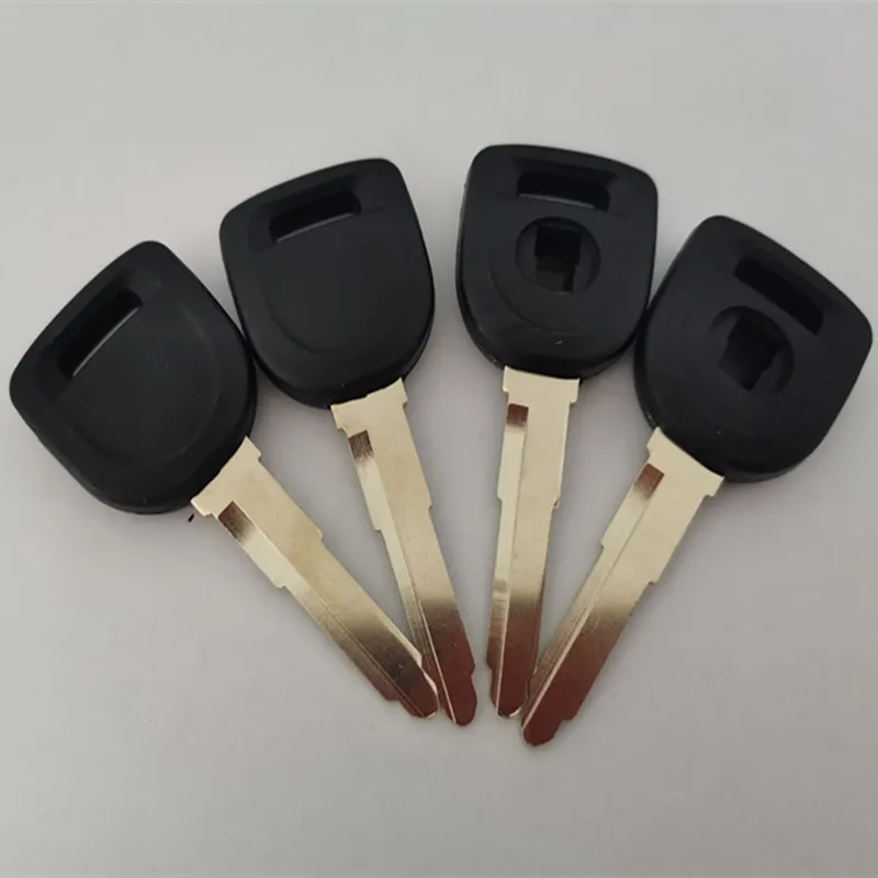 

10 шт., чехол для транспондера, необрезанный пустой чехол, сменный брелок без чипа для Mazda 2 3 5 6 MX5 RX8 M3 M6, корпус автомобильного ключа