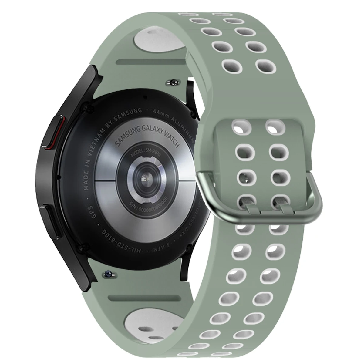 สายนาฬิกาซิลิโคนสําหรับ Samsung Galaxy Watch 5 4 40/44 มม.Watch5 Pro 45 มม.Watch4 คลาสสิก 42/46 มม.สร้อยข้อมือกีฬา WatchBand