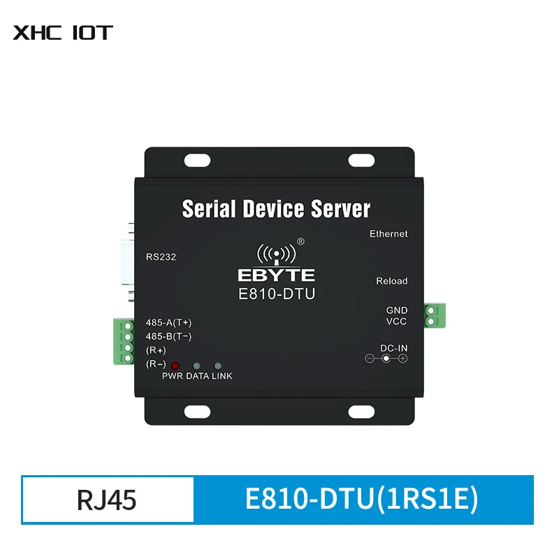 

RS485 RS422 TCP UDP Socket Transmission Modem Ethernet Single Serial Server Two-Way Socket E810-DTU(1RS1E)