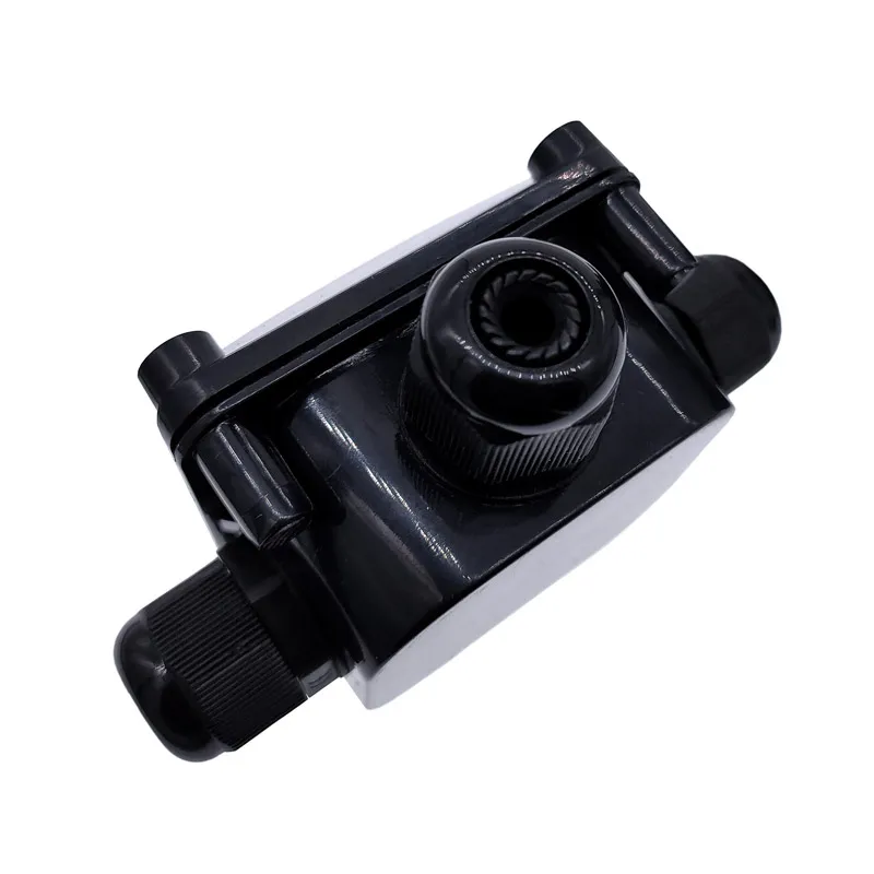 IP68 3-way rainproof box with PG11 Cable gland Outdoor Waterproof ABS connectors waterproof Electrical Junction Box image 2
