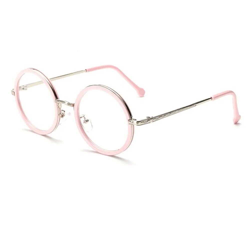 Gafas redondas Vintage para hombre y mujer, montura de Metal con borde completo, gafas Retro, gafas unisex Rx able, 48mm