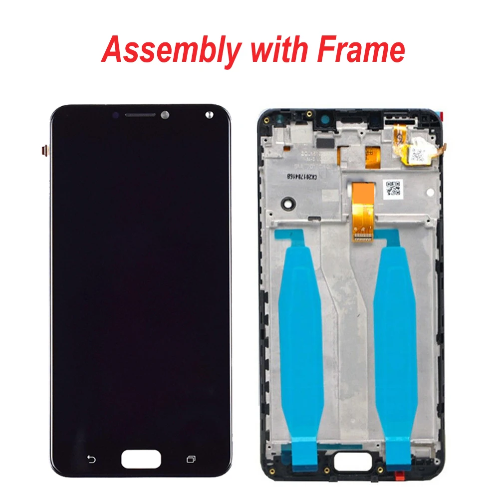 Original 5.5\'\' For Asus Zenfone 4 Max ZC554KL LCD Display Touch Screen Digitizer Assembly Replacement for Asus ZC554KL X001D LCD