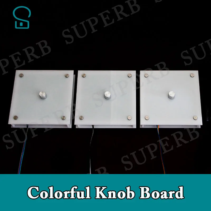 Superb escape room prop colorful knob board colorful flower adjust all the knobs to right gear to unlock charmber escape prop