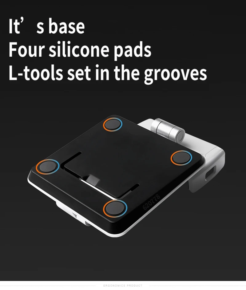 حامل الأجهزة اللوحية والهواتف ذو الحركة الكاملة. دعم الجهاز المحمول الذكي الأكثر حجمًا AP-7XN