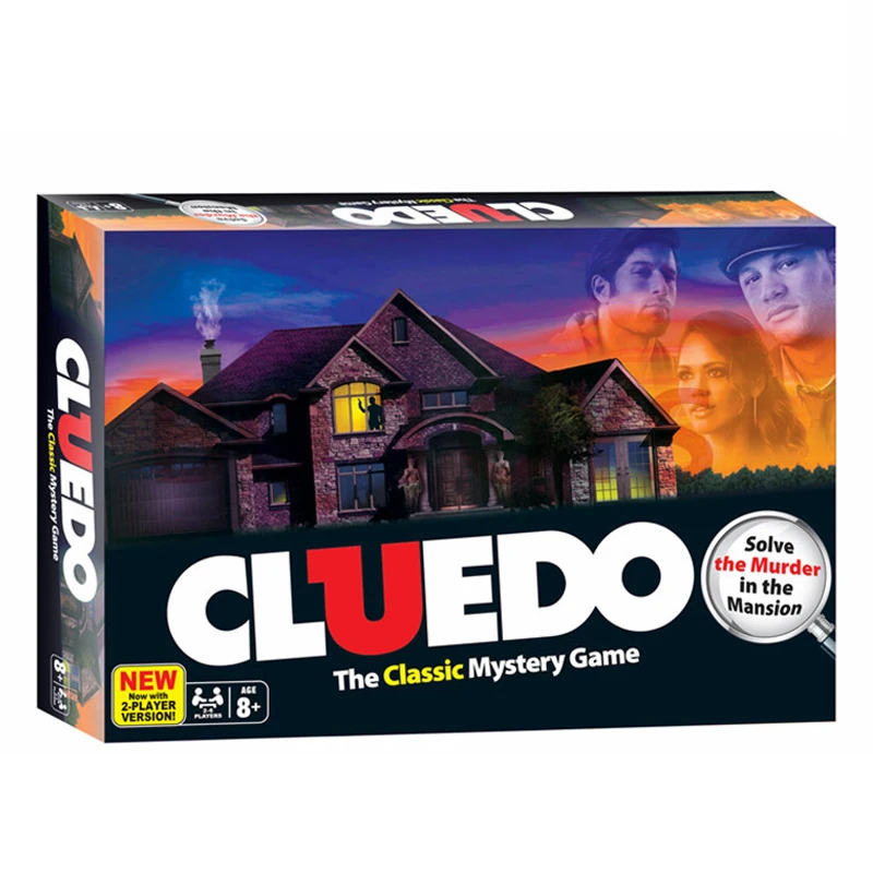 Hasbro Cluedo Suspect Clue Discover The Secrets Classic Board Game English Version Instructions Detective Game for Family Party