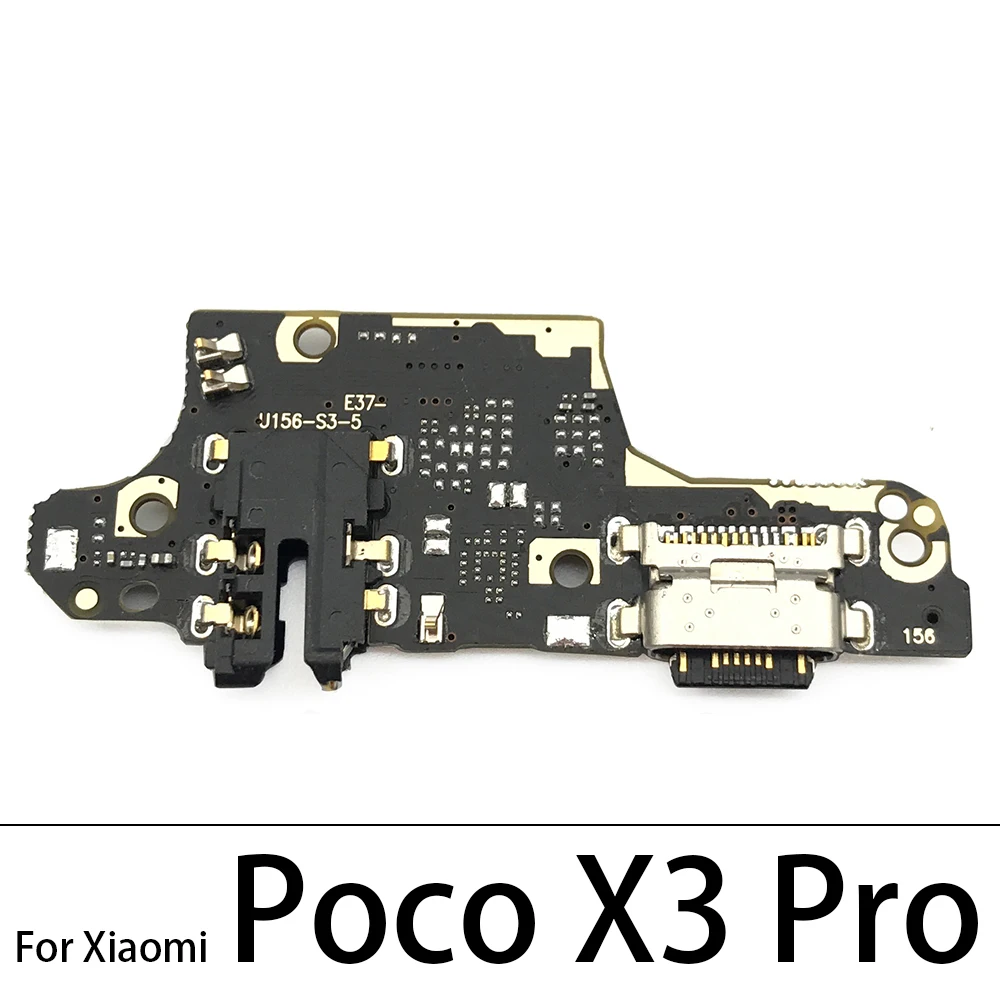 10Pcs/Lot, USB Charge Port Jack Dock Connector Charging Board Flex Cable For Xiaomi Poco F1 F2 Pro F3 X3 X4 M3 M4 Pro 4G 5G