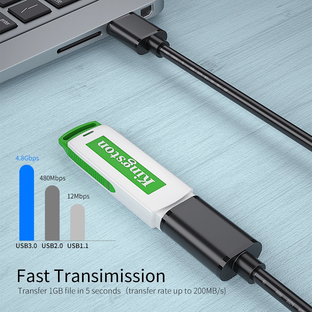 Удлинительный кабель USB 3.0, 2.0 Essager, штекер-гнездо, для подключения Smart ТВ, PS4, Xbox One, планшетов