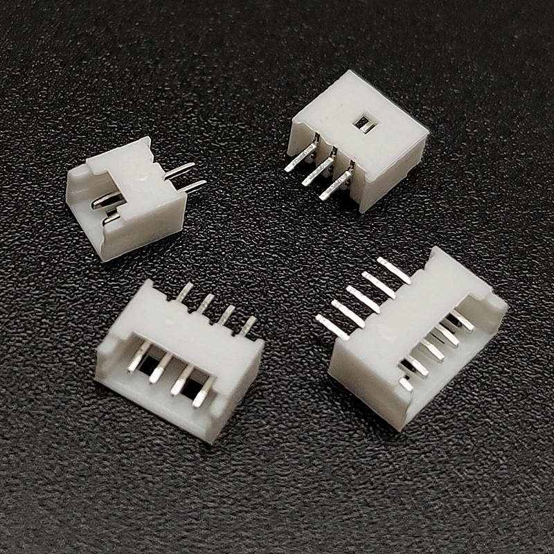 60 Sets Kit in Box 2p 3p 4p 5 Pin 1.25mm Pitch Terminal Housing Straight Pin Header Connector Wire Connectors