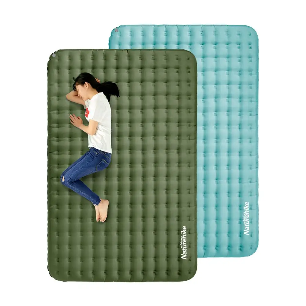 Naturehike Outdoor 2 People Inflatable Mattress Ultralight Sleeping Pads Waterproof Air Mattresses Camping Mat Cushion Thicken