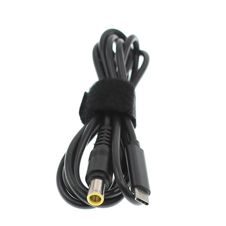 USB 유형 C ~ 7.9*5.5mm 수 플러그 변환기 전원 어댑터 Lenovo Thinkpad X60 T60 T61 X200 X201 X220X230 용 충전 케이블 코드