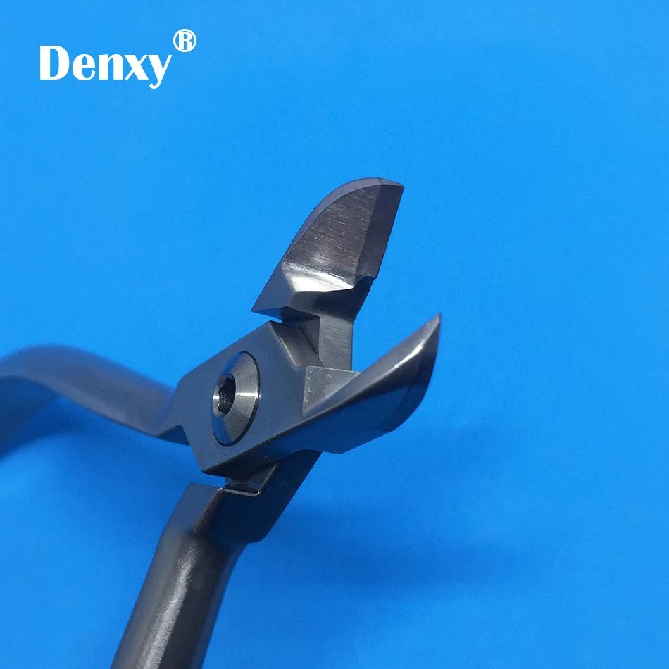 Denxy 1pc Orthodontics Heavy Wire Cutter Dental Instruments Pliers to cut hard wire and NiTi wire orthodontic bracktes